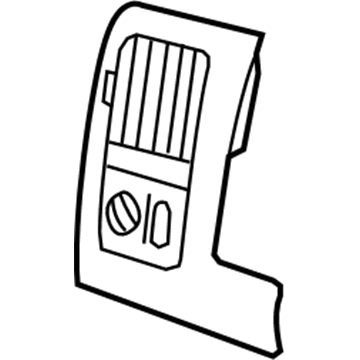 Dodge 5JU28XDHAC Air Outlet