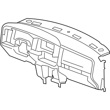 Dodge 5JU27XDHAA Vent Panel