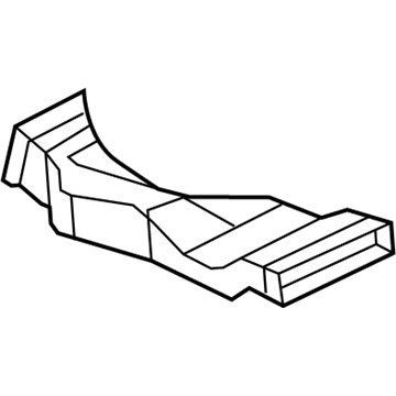 Dodge 55056573AA Floor Duct