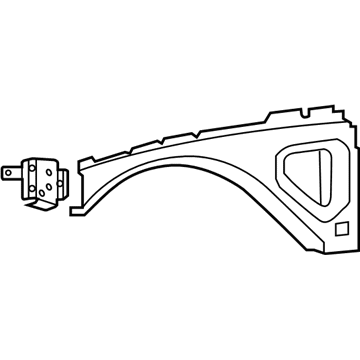 Chrysler 5065504AC Upper Inner Rail