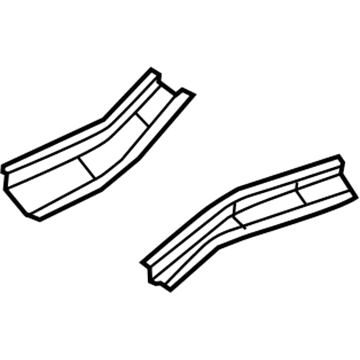 Chrysler 5112076AB Rail Reinforcement