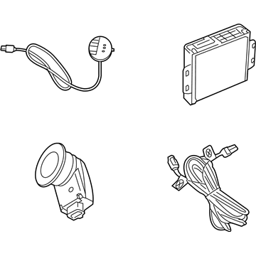 Dodge Journey Parking Assist Distance Sensor - 82212465