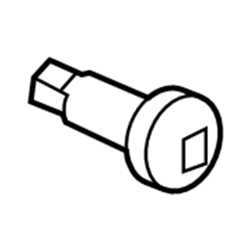 Dodge 6036187AA Retractor Assembly Screw