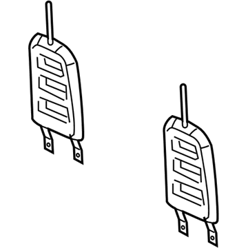 Dodge 5JP99DX9AB Headrest