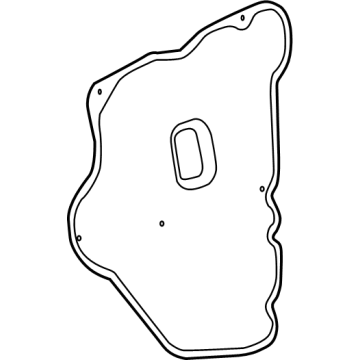 Ram 68154621AD Water Deflector