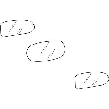 Ram 5175542AA Mirror Glass