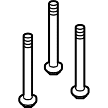 Ram 68095781AA Suspension Crossmember Bolt