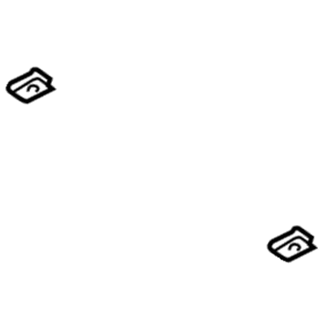 Mopar MB135995 Grille Nut