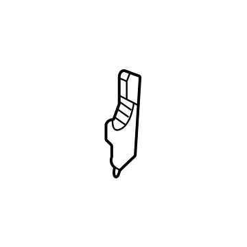 Mopar 6TL76TX7AE Shield - Outboard 6TL76TX7AE Mopar Shield - Outboard Illustration 1 of 1