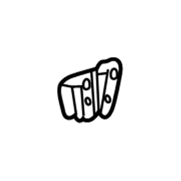 Dodge 55346903AB Inner Sill Bracket