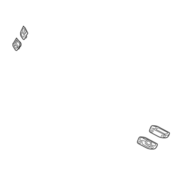 Ram 68449338AA Fog Lamp Bezel