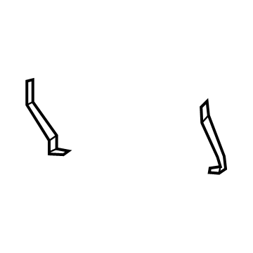 Ram 68449237AA Lower Deflector Brace