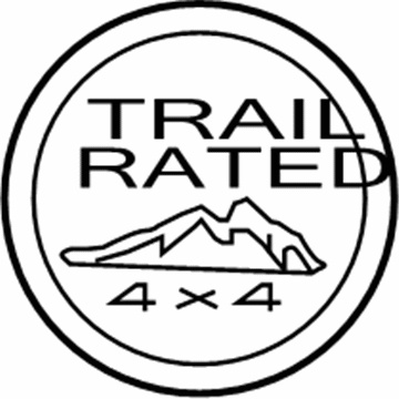 Jeep 68194480AA Nameplate