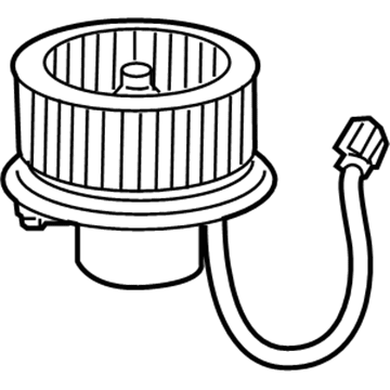 Dodge 5096255AA Blower Motor