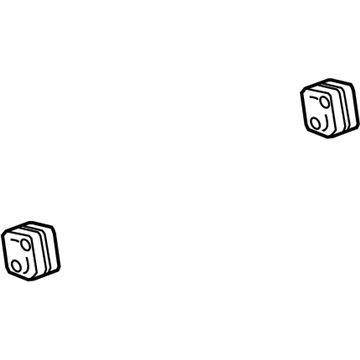 Jeep 5147178AA Muffler With Tail Pipe Isolator