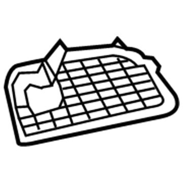 Mopar 1UY281X9AC Air Vent Grille, Outer Passenger Side