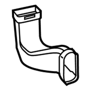 Mopar 68160254AB Rear Duct