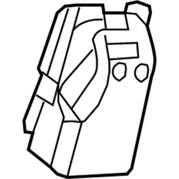 Dodge 5160328AA Retractor Cover