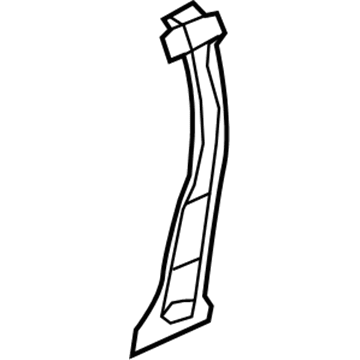 Dodge 5115932AB Inner Center Pillar