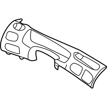 Dodge MN601DVAB Cluster Bezel