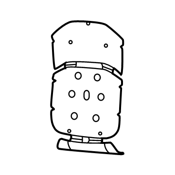 Dodge 68573192AA Seat Back Heater