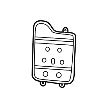 Dodge 68573245AA Air Baffle