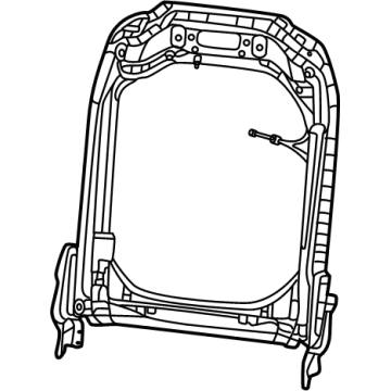 Mopar 68598794AA Frame - Front Seat Back