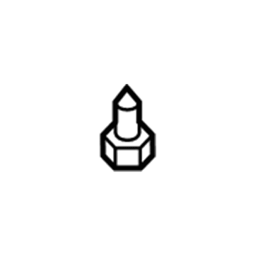 Chrysler 6505628AA Bumper Cover Screw