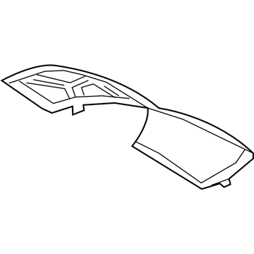 Mopar 1HY79TZZAA Rear Roof Panel, Top