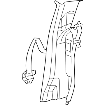 Dodge 5JY261D5AB Outer Belt Assembly