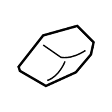 Dodge 5HU37BD1AC Inner Buckle Cover