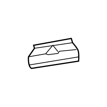 Chrysler 6036729AA Bumper Cover Clip