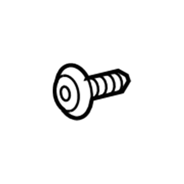 Dodge J4004642 Seat Belt Assembly Screw