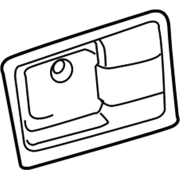 Ram 1GY64DX9AD Handle Bezel