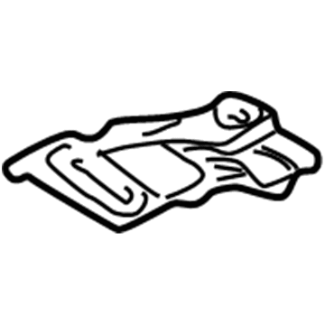 Ram Exhaust Heat Shield - 55364165AA