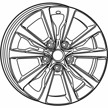 Dodge 1XC16GSAAD Wheel, Alloy