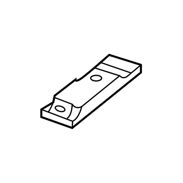 Ram 68156467AA Hold Down Lower Reinforcement
