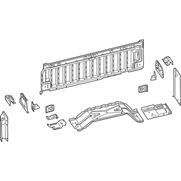 Ram 68535162AA Inner Panel Assembly