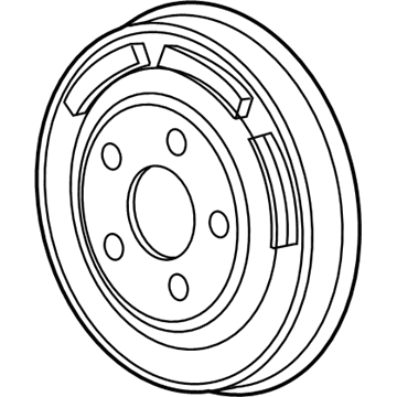 Jeep 5105617AC Brake Drum