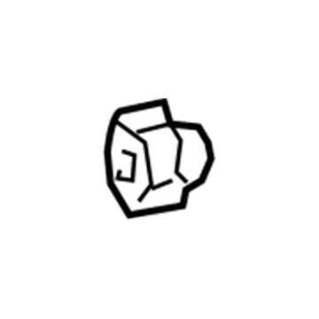 Dodge 6504118 Reinforcement Panel Nut