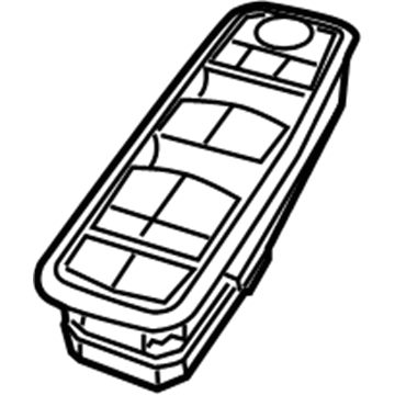 Dodge Door Lock Switch - 68084001AD