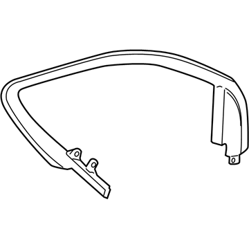 Dodge Journey Door Moldings - 1EF04XXXAA