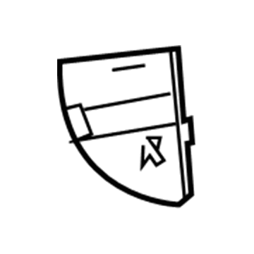 Dodge 1ZV36DX9AC Shift Paddle Bezel