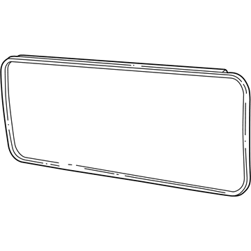 Dodge 4160121AB Glass