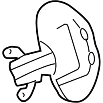 Dodge Viper Fuel Door - 4865738AB