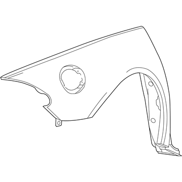 Mopar 4865796AE Quarter Panel, Rear Passenger Side Mopar 4865796AE Quarter Panel, Rear Passenger Side