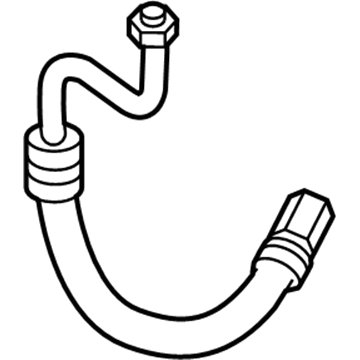 Jeep 68021173AB Lower Pipe