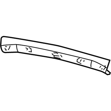 Chrysler TW50TL2AE Rear Header Trim