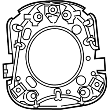 Dodge 68264384AA Horn Switch