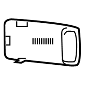 Dodge 1YT66DX9AA Switch Bezel